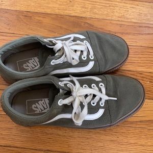 Vans Old Skool Suede Green Sneakers